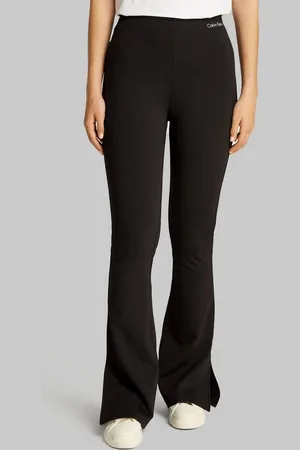 Calvin Klein Bootcuthose MILANO LOGO ELASTIC LEGGINGS mit Logodruck