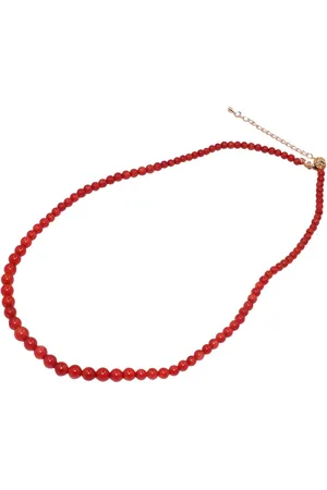 Firetti Collier Schmuck Geschenk Messing Halsschmuck Halskette Edelstein, Made in Germany - mit Onyx