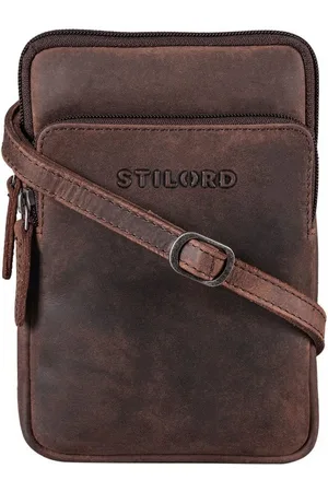 STILORD Handtasche "Elin" Brustbeutel Leder groß - Verkäufer: Leder