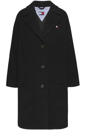 Tommy Hilfiger Kurzmantel TJW WOOL COAT mit Wollanteil