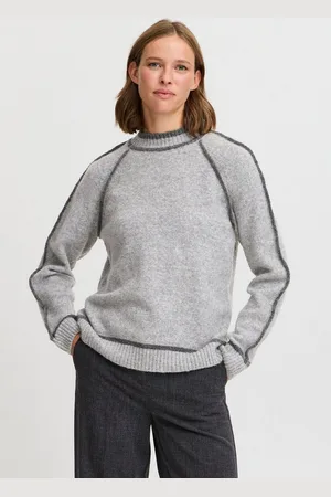 B YOUNG Strickpullover BYNINNA stylischer Strickpullover - Verkäufer: meinemarkenmode