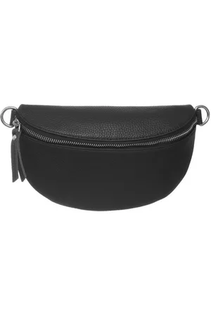 Zwillingsherz Umhängetasche Crossbody Bag Leder, Umhängetasche mit Reißverschluss