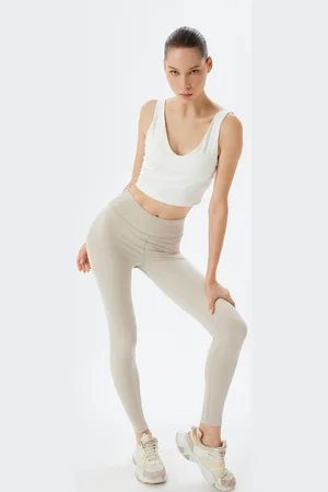 Koton Highwaist Leggings Hohe Leibhöhe Krop Länge(Handgelenk) - Verkäufer: