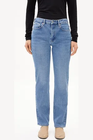 Armedangels Straight-Jeans CARENAA Damen (Comfort-Stretch, 1-tlg., Slim Fit) capri - Verkäufer: