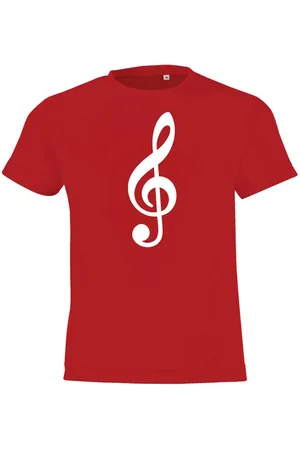 Youth Designz T-Shirt Notenschlüssel Kinder T-Shirt mit trendigem Frontprint - Verkäufer: EmDa Trading GmbH