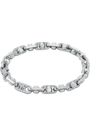Michael Kors Charm-Armband Gliederarmband Pave Astor Silberfarben - Verkäufer: etParadisecom
