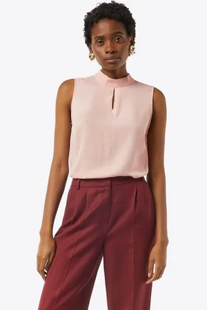 Comma, Blusentop Satin-Top mit Cut-out - Verkäufer: s.Oliver