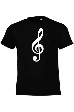 Youth Designz T-Shirt Notenschlüssel Kinder T-Shirt mit trendigem Frontprint - Verkäufer: EmDa Trading GmbH