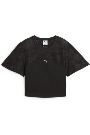 PUMA Trainingsshirt LACE Crop Top Damen