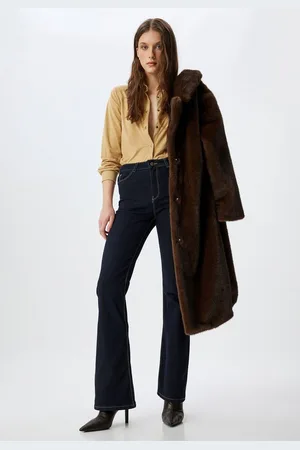 Koton 5-Pocket-Jeans Normale Leibhöhe Flare - Verkäufer: