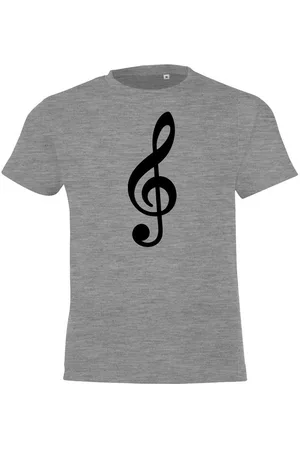 Youth Designz T-Shirt Notenschlüssel Kinder T-Shirt mit trendigem Frontprint - Verkäufer: EmDa Trading GmbH