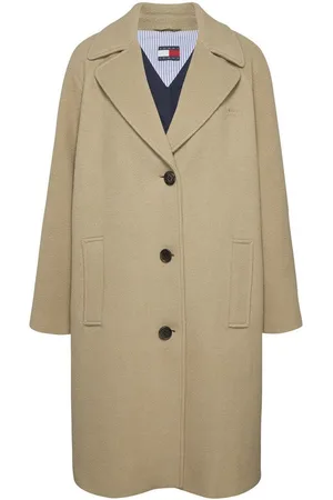 Tommy Hilfiger Kurzmantel TJW WOOL COAT mit Wollanteil