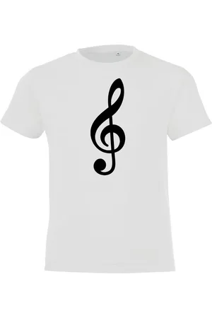 Youth Designz T-Shirt Notenschlüssel Kinder T-Shirt mit trendigem Frontprint - Verkäufer: EmDa Trading GmbH