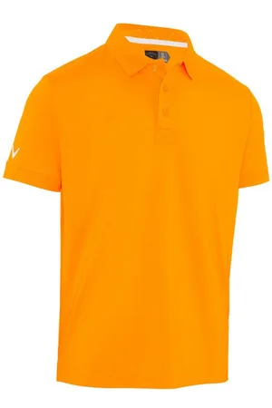 Callaway Poloshirt Golf Polo Slim Fit Orange Herren M - Verkäufer: Svens Golfshop GmbH