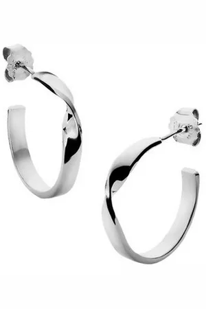 Jukserei Paar Ohrstecker Damen Silber - Carmen Ohrringe - hochglänzende Kreolen 1,9 cm, Silber 925 - Verkäufer: Jan Eißmann