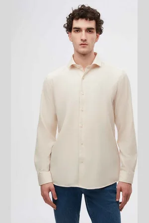 DS DAMAT Businesshemd Ds Damat Slim Fit Dobby-Hemd mit italienischem Kragen - Verkäufer: MegaMerchant