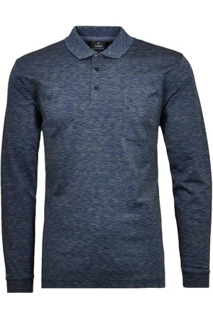 Ragman Langarm-Poloshirt Polo button LS space dye - Verkäufer: Fachgeschäft Marquartstein | MAERZ & mehr