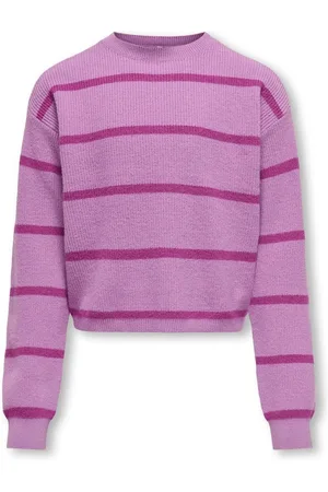 ONLY Strickpullover KOGFRANCA SHORT L/S STRIPE KNT (1-tlg) - Verkäufer: Familiennestkindermode