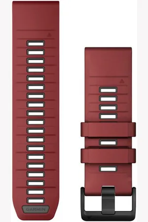 Garmin Smartwatch-Armband QuickFit-Armband 26 mm Silikon Marsala/Graphit - Verkäufer: best4you