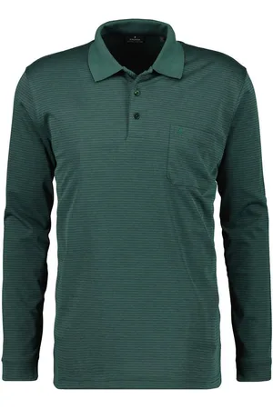 Ragman Langarm-Poloshirt Polo button fineliner LS - Verkäufer: Fachgeschäft Marquartstein | MAERZ & mehr