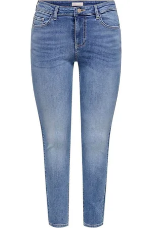 JDY Skinny-fit-Jeans FINA MW SKINNY ANK JNS MB NOOS DNM