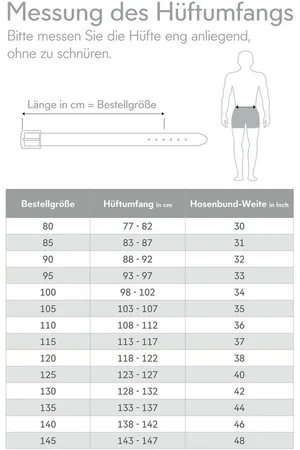 Mustang Ledergürtel Genarbtes Vollleder mit Glanz, 3,5 cm