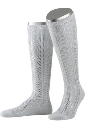 LUSANA Trachtensocken Trachtenstrümpfe Damen - L370 - bordeaux, schwarz, - Verkäufer: Alpenwahnsinn Tracht & Lifestyle