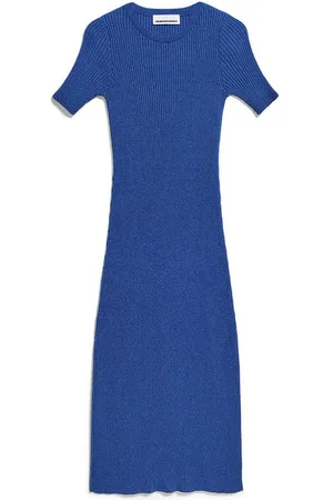 Armedangels Maxikleid ELAINAAS Damen Strickkleid aus Bio-Baumwoll Mix (1-tlg) Strickkleid aus Bio-Baumwoll Mix - Verkäufer: