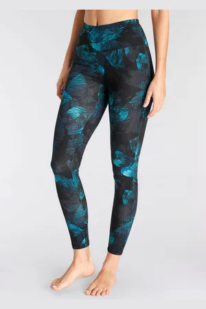 H.I.S Leggings mit tropischem Palmenprint, Loungewear