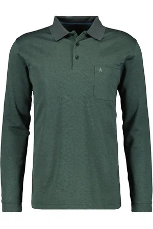 Ragman Langarm-Poloshirt Polo LS fish net - Verkäufer: Fachgeschäft Marquartstein | MAERZ & mehr