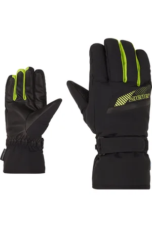 Ziener Multisporthandschuhe GORDANUS AS(R) glove ski alpine black.lime - Verkäufer: SportTimm