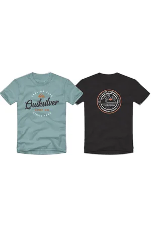 Quiksilver T-Shirt ON POINT FLYIN SHORT SLEEVE TEE PACK YTH (2-tlg)