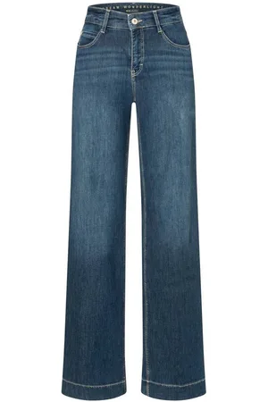 Mac 5-Pocket-Jeans Damen Jeans DREAM WIDE Straight Fit (1-tlg) - Verkäufer: engelhorn