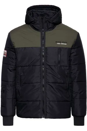King kerosin Winterjacke Motor State (1-St) mit Kapuze im Kragen verstaubar - Verkäufer: Deinetrends