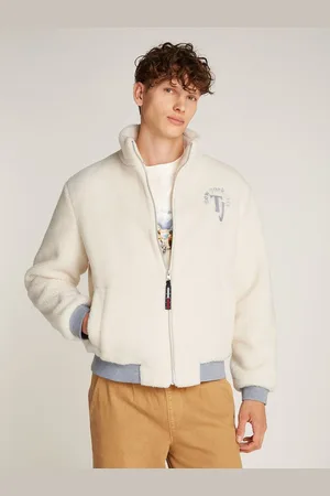 Tommy Hilfiger Bomberjacke TJ TEDDY BOMBER mit großem Logo am Rücken