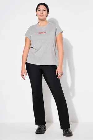 STUDIO UNTOLD Schlupfhose Schlaghose Rippjersey Elastikbund - Verkäufer: Popken Fashion Group