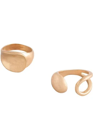Next Fingerring Dicke Wirbel-Ohrringe mit recyceltem Zink, 2er-Set (1-tlg) - Verkäufer: Germany GmbH