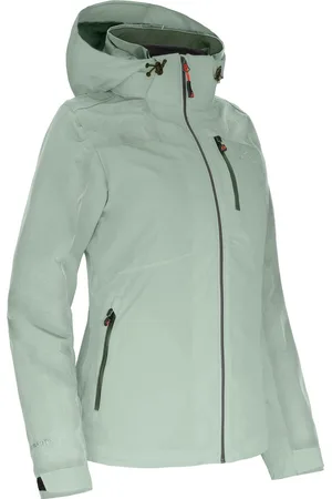 Bergson Regenjacke KURRIKA Doppeljacke Damen Regenjacke, Fleece Innenjacke, 20000 mm Wassersäule, Normalgröß - Verkäufer: