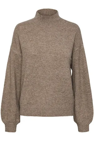 Pieces® Stehkragenpullover JANICIA (1-tlg) Plain/ohne Details - Verkäufer: Mary & Paul