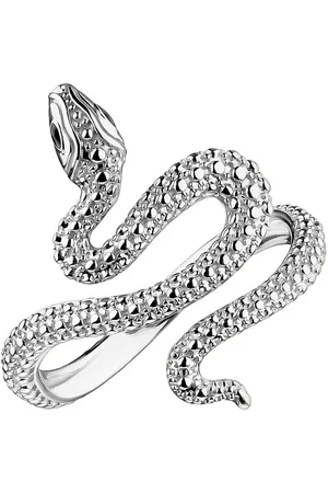 Thomas Sabo Fingerring Schlangen-Optik Tempting Romance, TR2483-427-39-52-60, -664-21-52-60