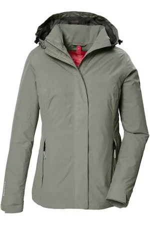 Killtec Outdoorjacke KOS 362 WMN JCKT OS Regenjacke, Outdoorjacke auch in großen Green - Verkäufer: Outdoor-Shop.com