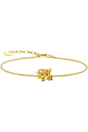 Thomas Sabo Armband Roses Romance, Rose, A2175-414-39-L19V, mit Zirkonia (synth)