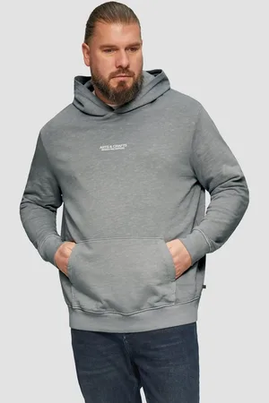 QS by s.Oliver Sweatshirt Hoodie mit Flammgarn-Struktur im Relaxed Fit Artwork - Verkäufer: