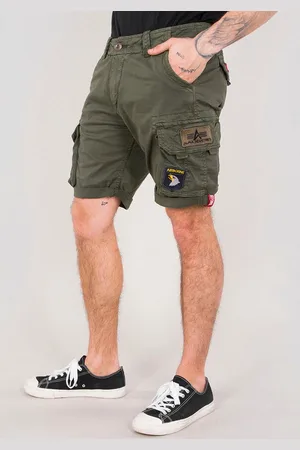 Alpha Industries Cargoshorts Crew Short Patch