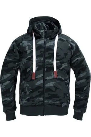 A PERDIFIATO Motorradjacke Downtown Camo Motorrad Zip Hoodie - Verkäufer: Fc-Moto
