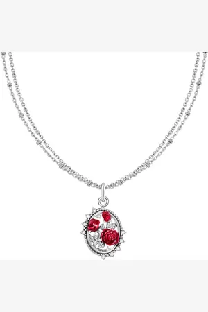 Thomas Sabo Kette mit Anhänger Roses Romance, KE2302-691-10-L45V, mit Zirkonia (synth)
