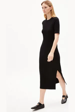 Armedangels Maxikleid SEHAARAA Damen (1-tlg) Ripp-Jerseykleid aus Bio-Baumwoll Mix - Verkäufer: