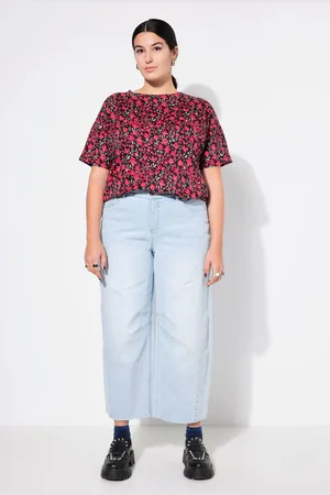 STUDIO UNTOLD Regular-fit-Jeans Barrel-Jeans Ballon-Legs High Waist 5-Pocket - Verkäufer: Popken Fashion Group
