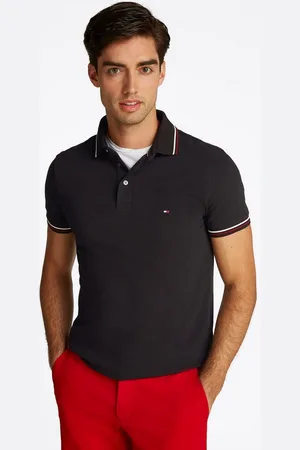 Tommy Hilfiger Poloshirt TIPPED SLIM FIT POLO mit Kontrast-Details