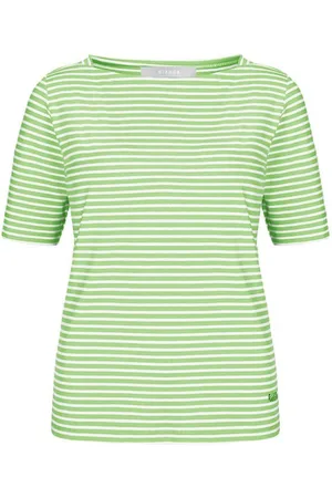 Bianca Kurzarmshirt LOTTI im Streifen-Look und angesagten Trendfarben - Verkäufer: